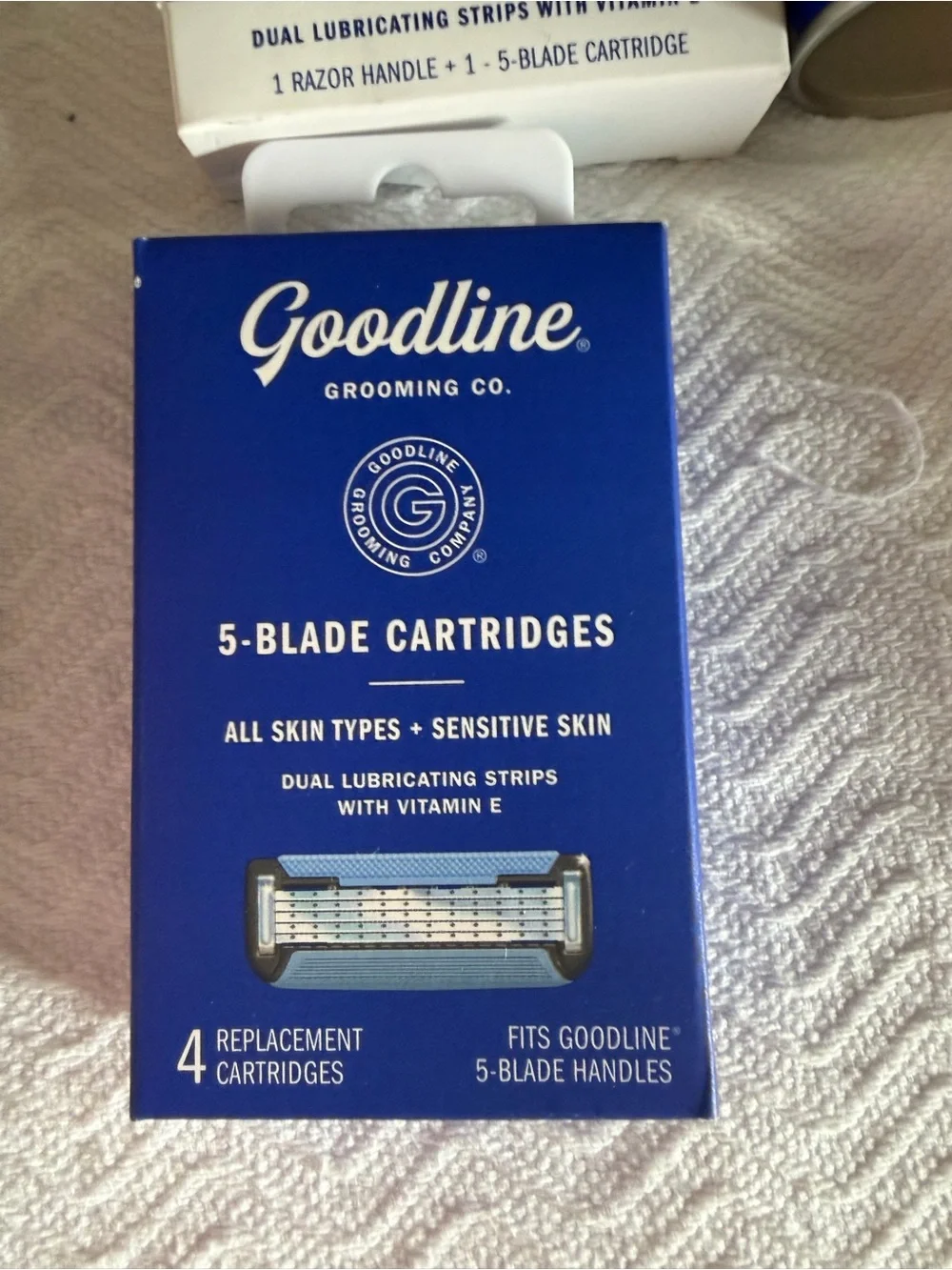 Men’s Blue Shaving Gel & Aftershave Bundle — Sensitive Skin